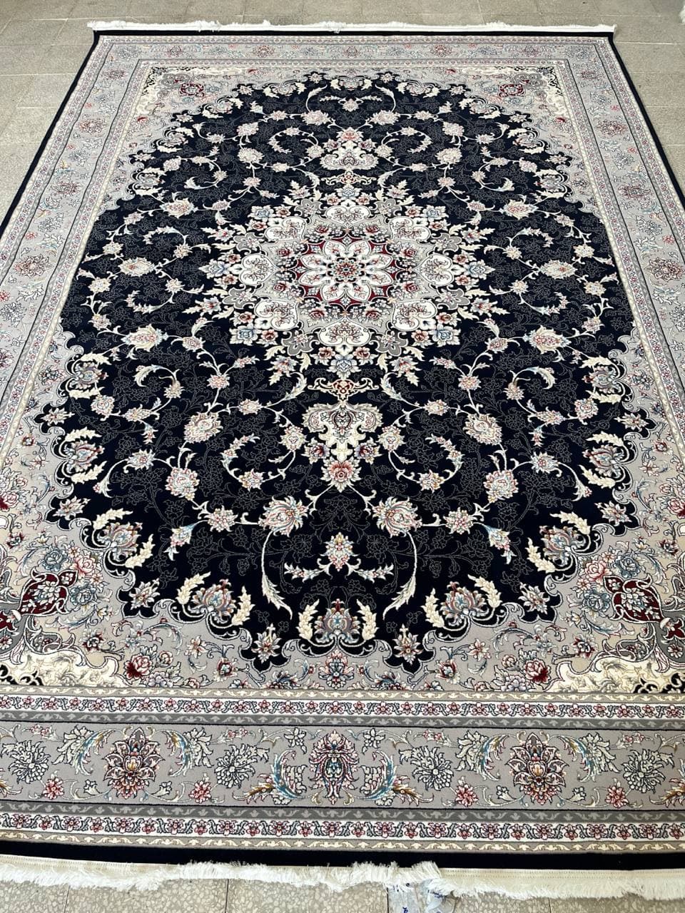 ساده فوق سنگین کد 71003 سرمه ای - L3455