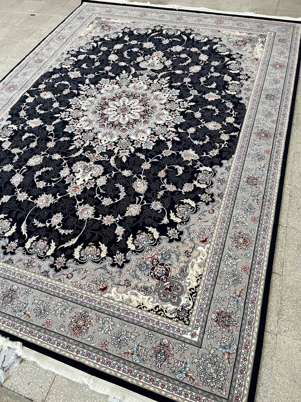 ساده فوق سنگین کد 71003 سرمه ای - L3455
