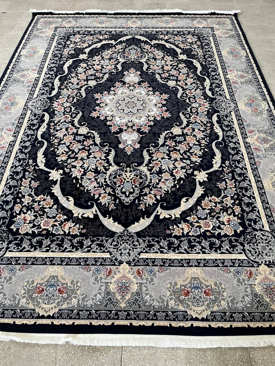 ساده فوق سنگین کد 71004 سرمه ای - L3458