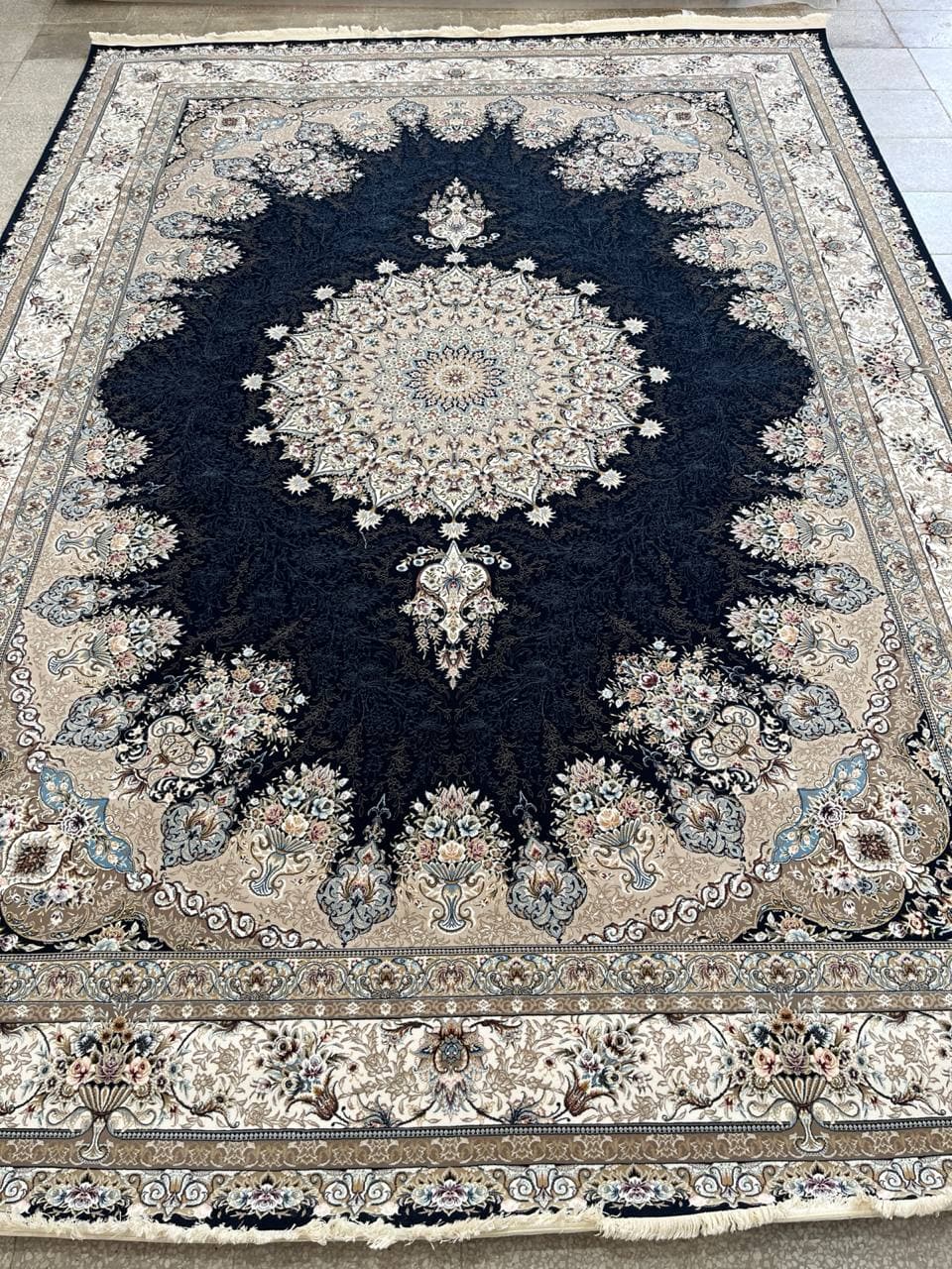 ساده سنگین وزن کد 14002 سرمه ای - K2888