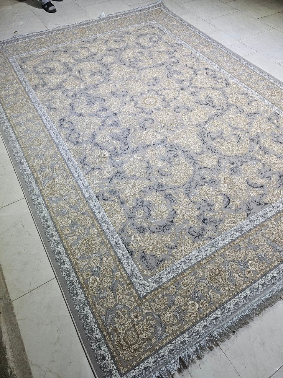 عرفان نقره ای طلاکوب - FY3679